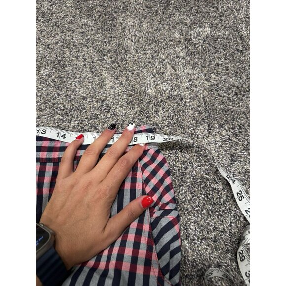 Lululemon Men’s Kahuna Plaid Shorts Blue Red Size 40 EUC - Picture 4 of 5